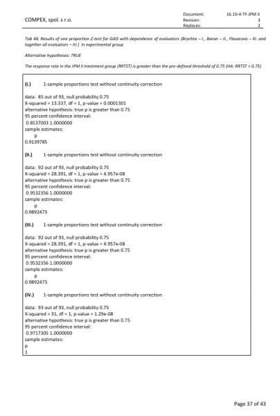 Post-market clinical follow-up study report (PMCF study):  Verification of the efficacy and safety of the medical device JETT PLASMA  Medical II snimek-obrazovky-4-4-2025-92811-1.jpeg