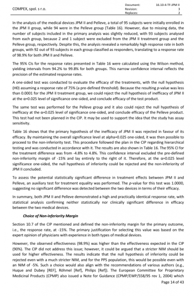Post-market clinical follow-up study report (PMCF study):  Verification of the efficacy and safety of the medical device JETT PLASMA  Medical II snimek-obrazovky-4-4-2025-93238.jpeg