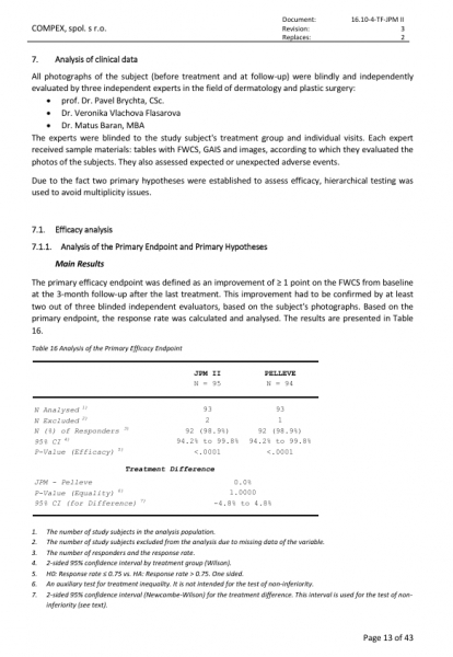 Post-market clinical follow-up study report (PMCF study):  Verification of the efficacy and safety of the medical device JETT PLASMA  Medical II snimek-obrazovky-4-4-2025-93244.jpeg